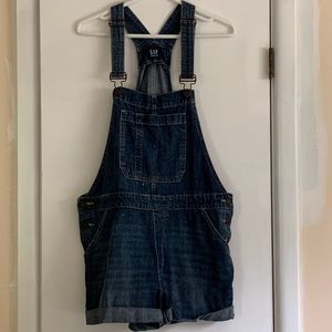 Gap Shortalls True Denim Large Petite